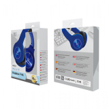 Techancy TH5211 Headset mikrofonos fejhallgató, kék