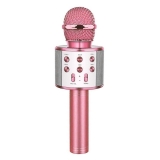 SuperStar Bluetooth karaoke mikrofon beépített hangszóróval, pink