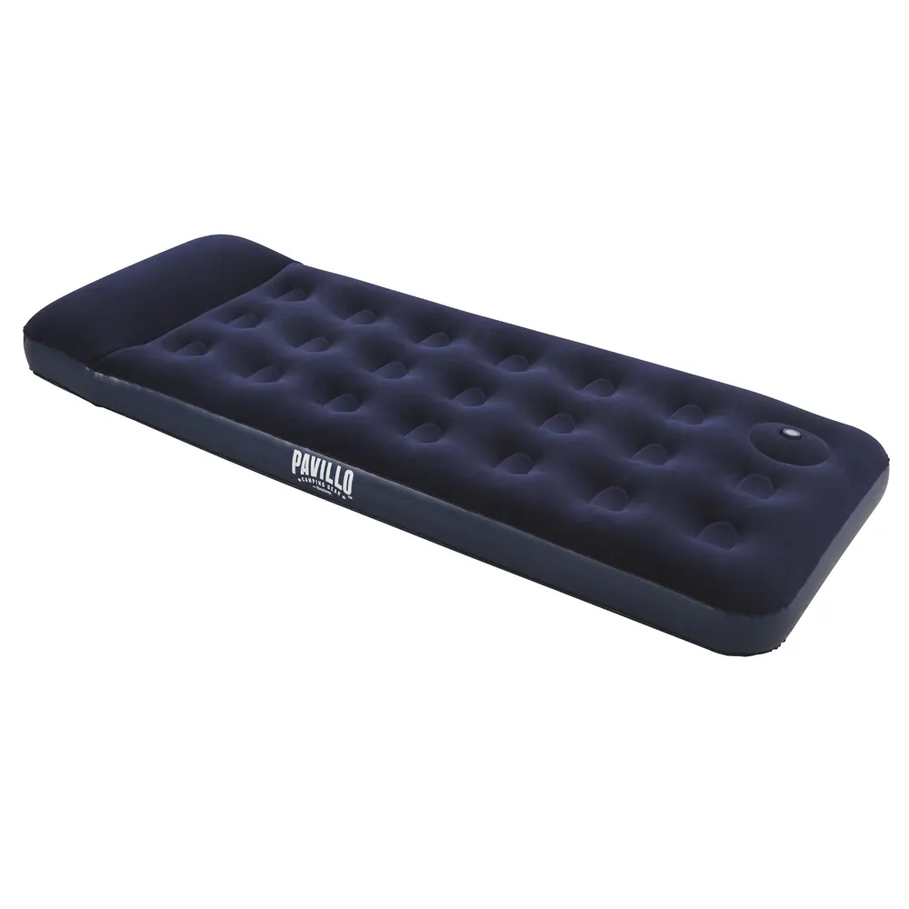 Bestway Pavillo felfújható kemping matrac, egyszemélyes, 185cm, kék