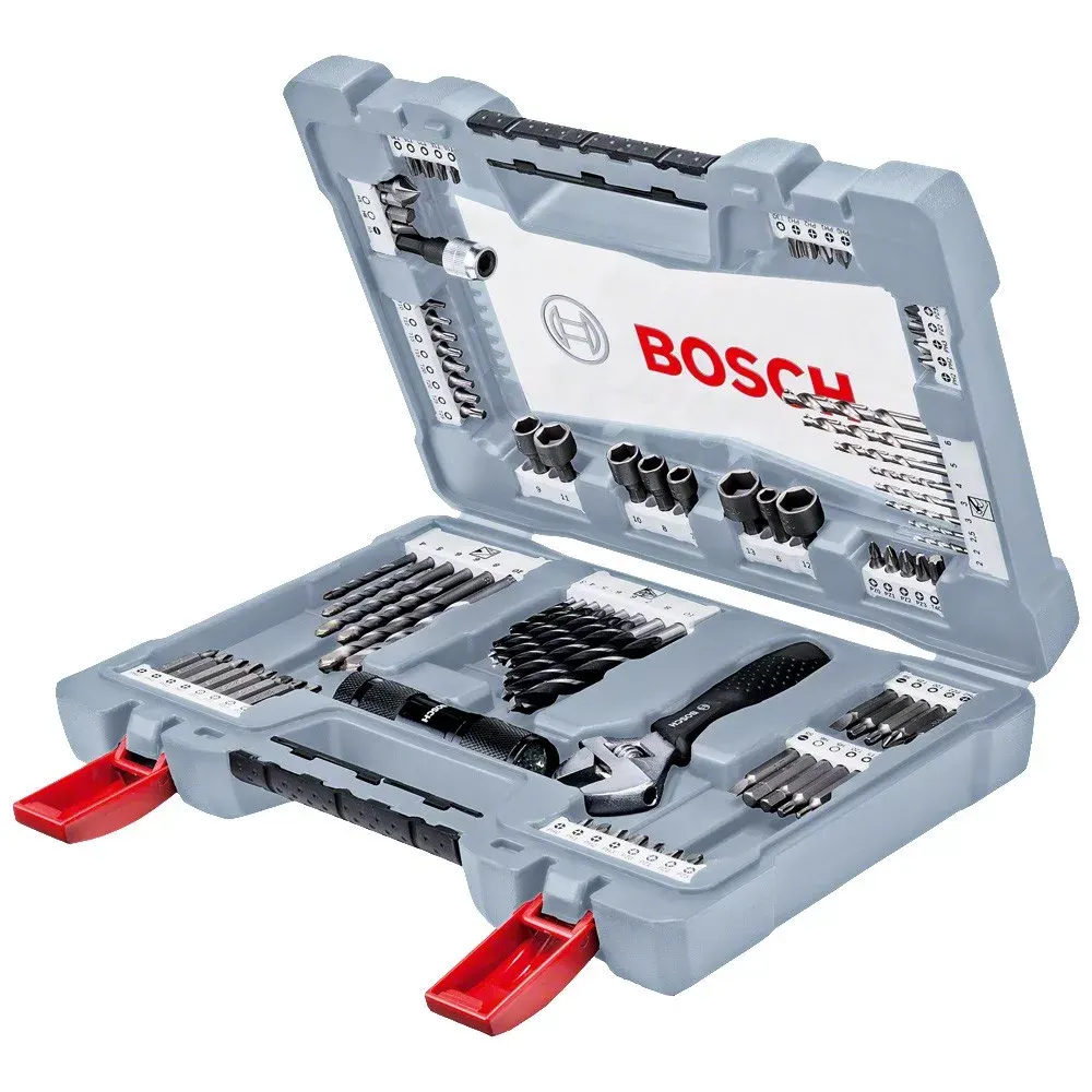 Bosch Premium X-Line fúró és csavarozó szerszámkészlet, 91 részes