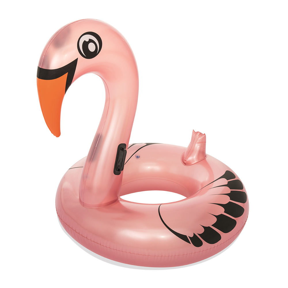 Bestway flamingó úszógumi, 117cm, pearl pink