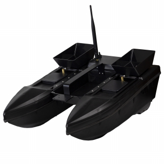 Leértékelt: XMAX Optimus horgász RC etetőhajó, fekete
