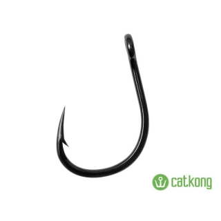 Delphin CATKONG SuPOWER harcsázó horog, fekete, #8/0, 4db