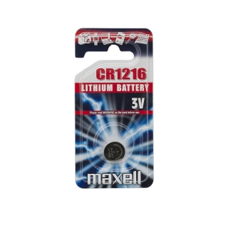 Maxell CR1216 3V gombelem, 1db/csomag