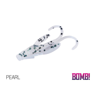 Delphin BOMB! Nympha nimfa műcsali garnéla aromával, Pearl, 2.5cm, 10db