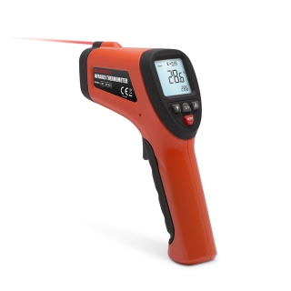 Maxwell lézeres infra hőmérő pisztoly, érintésmentes, -50 - 380°C