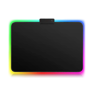 XMAX RGB Gaming Mouse Pad MS-WT-5 csúszásmentes egérpad LED világítással, fekete