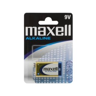 Maxell 9V alkaline elem, 1db/csomag