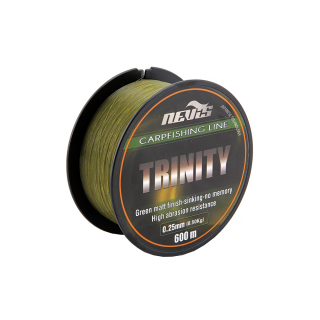 Nevis TRINITY monofil zsinór - damil, matt zöld, 0.35mm, 600m