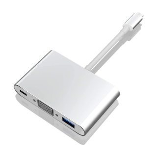 XMAX Multiport USB-C - VGA átalakító adapter, 1080p