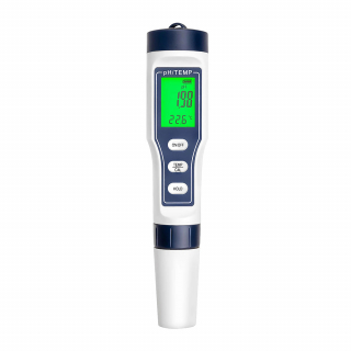 PurePool digitális kézi pH és hőmérséklet mérő