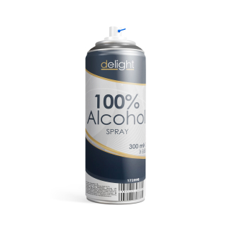 Delight 100% alkohol fertőtlenítő, zsírtalanító spray, 300 ml