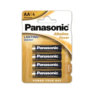 Panasonic Alkaline Power AA 1.5V ceruza elem, 4db/csomag