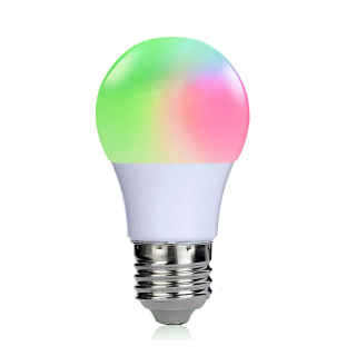 Global Colour Change RGB LED izzó, színváltós, E27, 7.5W