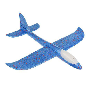 XMAX FreeFly eldobós, vitorlázó repülő LED világítással, 370mm, kék