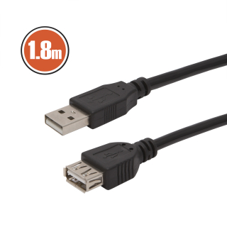 XMAX USB hosszabbító kábel A-A (apa-anya), 1.8m