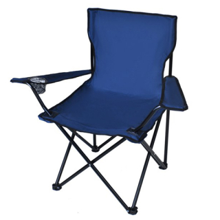 XMAX EaSe összecsukható horgász és kemping szék pohártartóval, kék