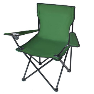 XMAX EaSe összecsukható horgász és kemping szék pohártartóval, zöld